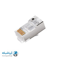 سوکت شبکه امپ Cat5e SFTP بسته 100 عددی