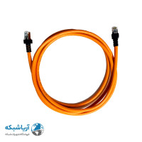 خرید پچ کورد نگزنس 2 ‌متری Cat6a SFTP نارنجی LSZH