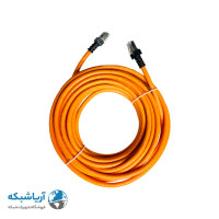 خرید پچ کورد نگزنس 10 ‌متری Cat6a SFTP نارنجی LSZH