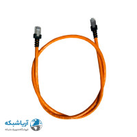 خرید پچ کورد نگزنس 1 ‌متری Cat6a SFTP نارنجی LSZH