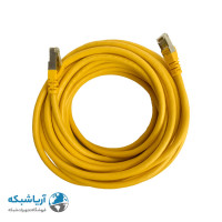 پچ کورد شبکه لگراند (کابل لن) Cat6 SFTP با روکش PVC زرد 10 متری