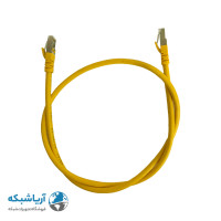 پچ کورد شبکه لگراند (کابل لن) Cat6 SFTP با روکش PVC زرد 1 متری