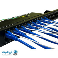 خرید پچ پنل تلفن ونتولینک 50 پورت RJ45 (ویس پنل) | آریا شبکه