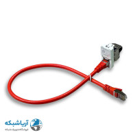 پچ کورد شبکه لگراند (کابل لن) Cat6 SFTP با روکش PVC قرمز 20 متری