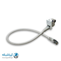 پچ کورد شبکه لگراند (کابل لن) Cat6 SFTP با روکش PVC طوسی 1 متری
