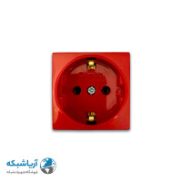 خرید پریز برق دانوب رنگ قرمز