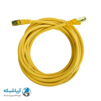 پچ کورد شبکه لگراند (کابل لن) Cat6 SFTP با روکش PVC زرد 5 متری