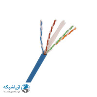 خرید کابل شبکه لگراند Cat6 UTP روکش PVC حلقه 305 تست پرمننت