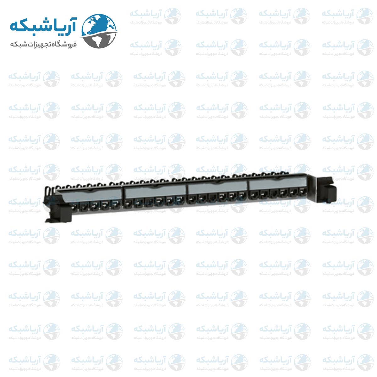 خرید پچ پنل لگراند 24 پورت Cat5e UTP به همراه کیستون