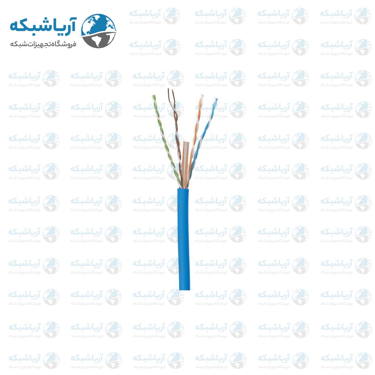 خرید کابل شبکه لگراند Cat6 UTP روکش LSZH حلقه 305 تست پرمننت