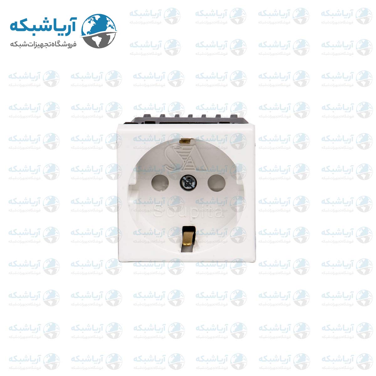 خرید پریز برق سوپیتا سفید