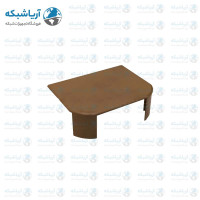 خرید سه راهی ترانکینگ سوپیتا 50*100 قهوه‌ای طرح چوب