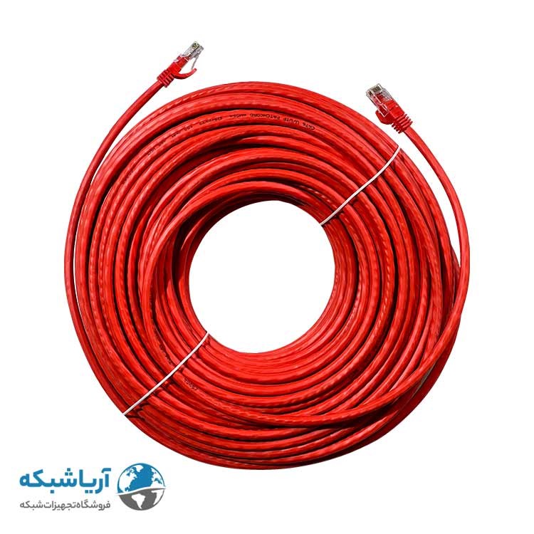 خرید پچ کورد بلدن 40 متری Cat6 UTP زرد