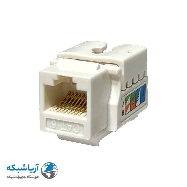 کیستون شبکه باگ Cat6 UTP