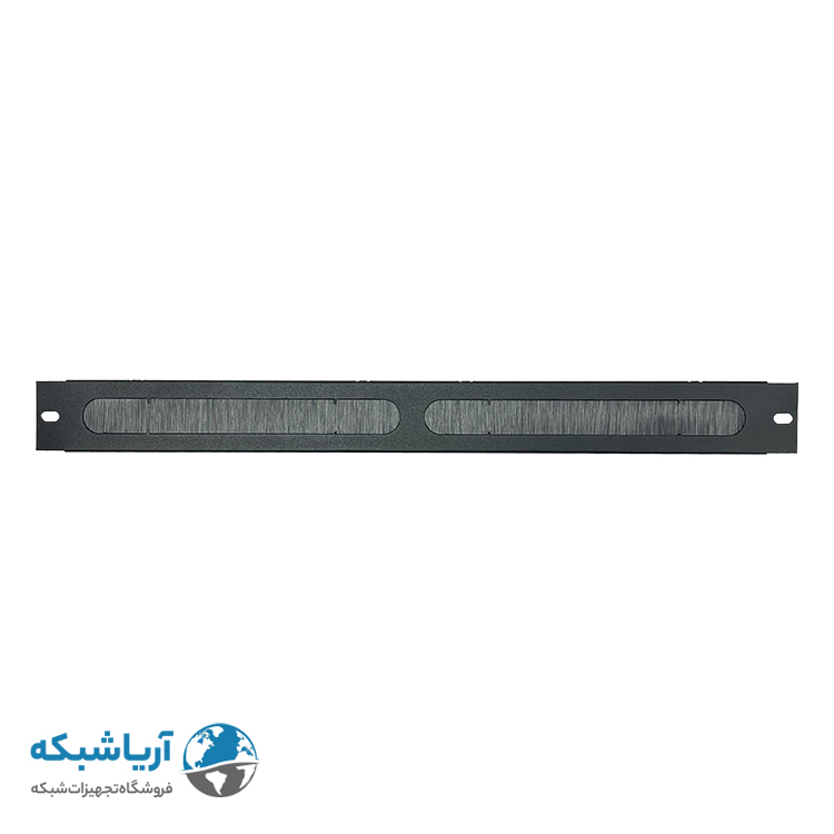 خرید بلانک پنل 1 یونیت شیاردار با فرچه مویی پایا سیستم