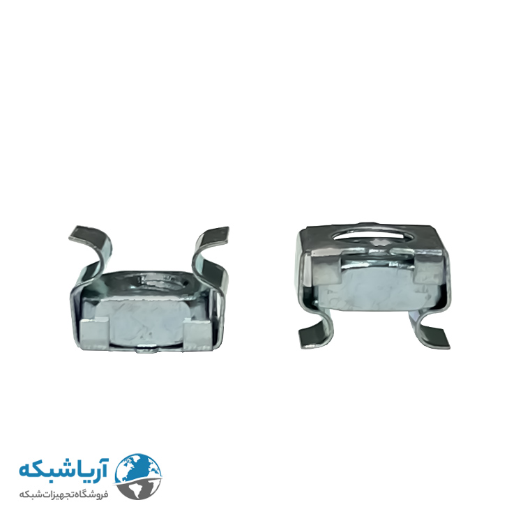 مهره رک گژنات کروم بسته 50 عددی ونتولینک