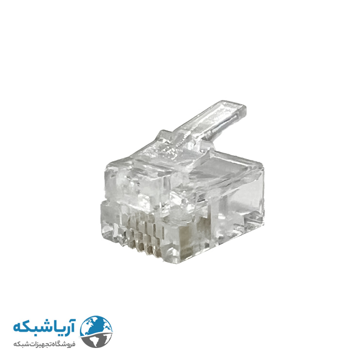 خرید سوکت تلفن امپ بسته 100 عددی