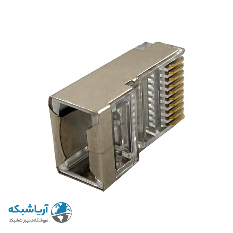 سوکت شبکه ونتولینک RJ48 SFTP مدل 10 پین