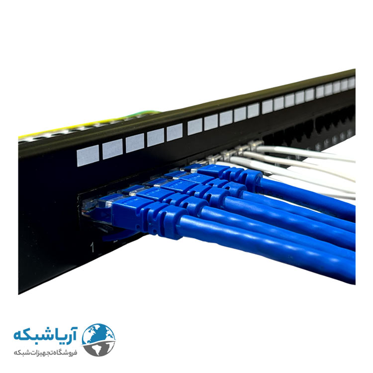 خرید پچ پنل تلفن ونتولینک 25 پورت RJ45 (ویس پنل) | آریا شبکه