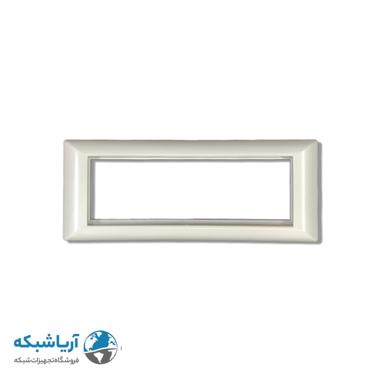خرید کادر 6 ماژول سوپیتا با سایز 50*100 میلی متر سفید