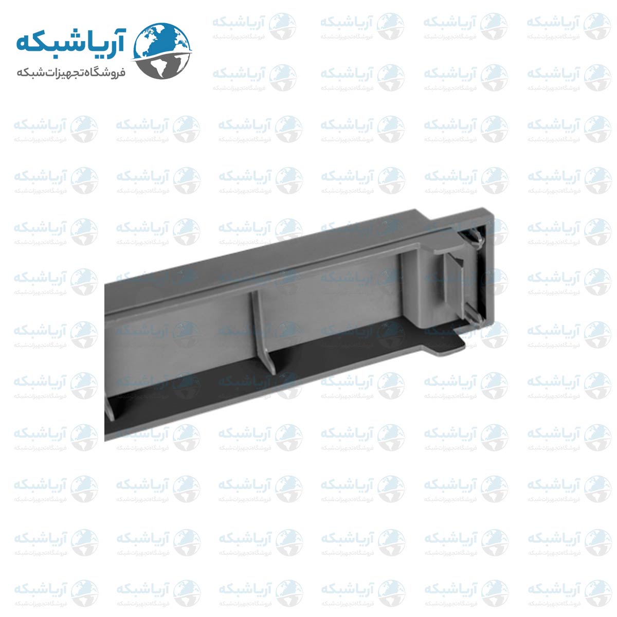 خرید بلانک پنل 1 یونیت شیاردار با فرچه مویی پایا سیستم