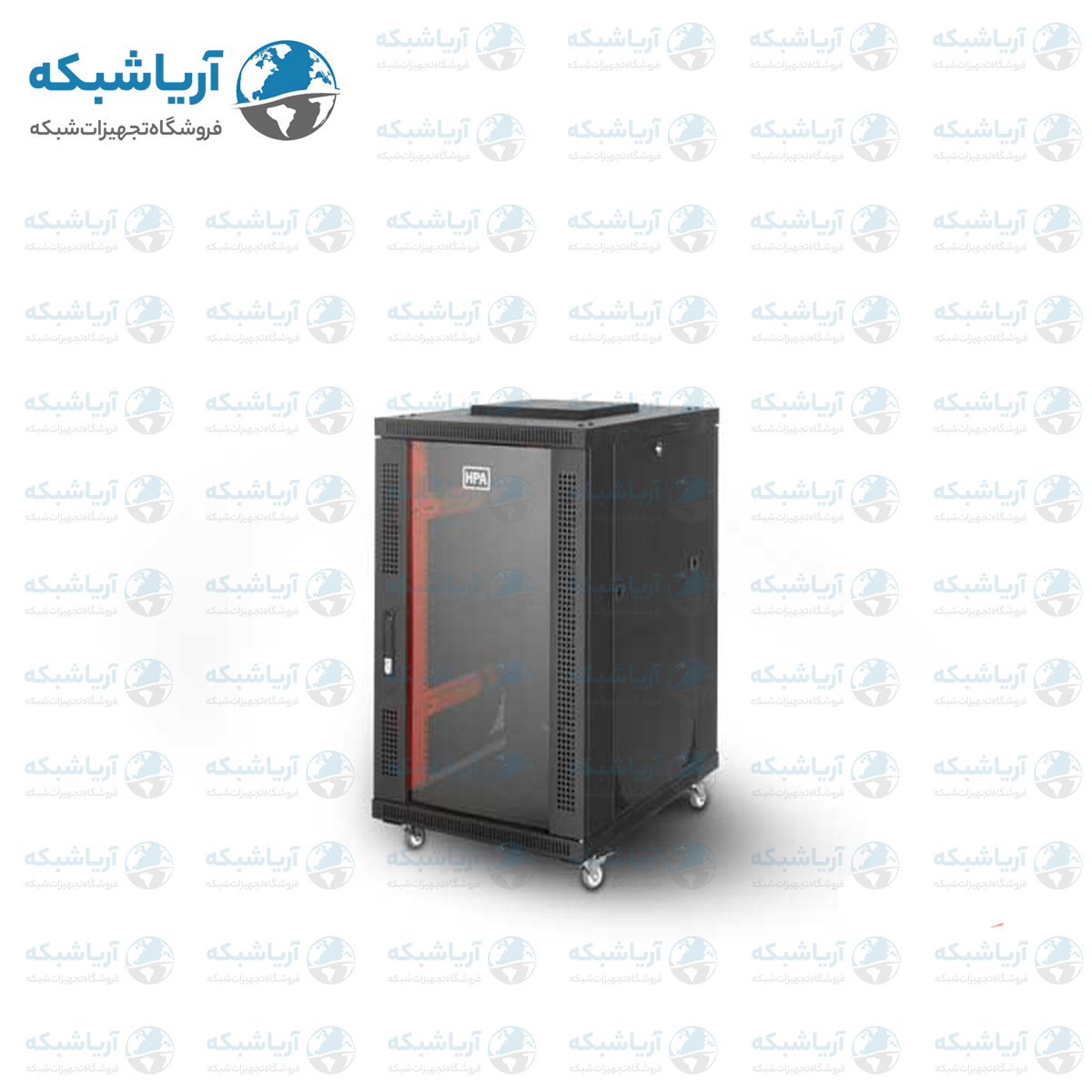 خرید رک ایستاده 17 یونیت اچ پی آسیا عمق 80 سانتی‌متری