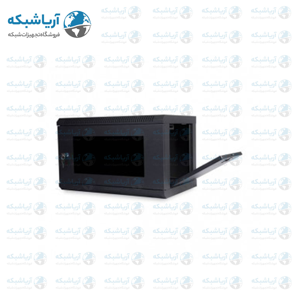 خرید رک دیواری 6 یونیت آماد سیستم عمق 45 سانتی‌متری