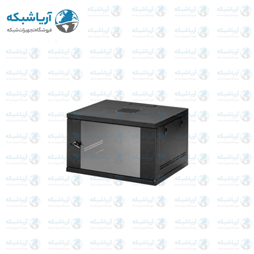قیمت رک دیواری 6 یونیت اچ پی آسیا با عمق 45 سانتی‌ متر