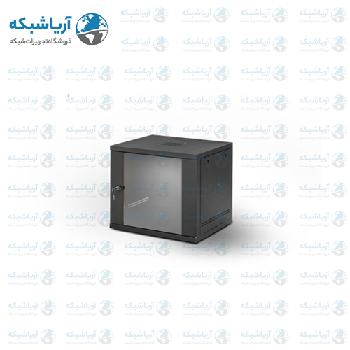 قیمت رک دیواری 9 یونیت اچ پی آسیا با عمق 45 سانتی‌ متر