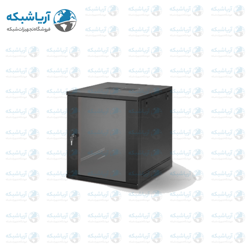 قیمت رک دیواری 12 یونیت اچ پی آسیا با عمق 60 سانتی‌ متر